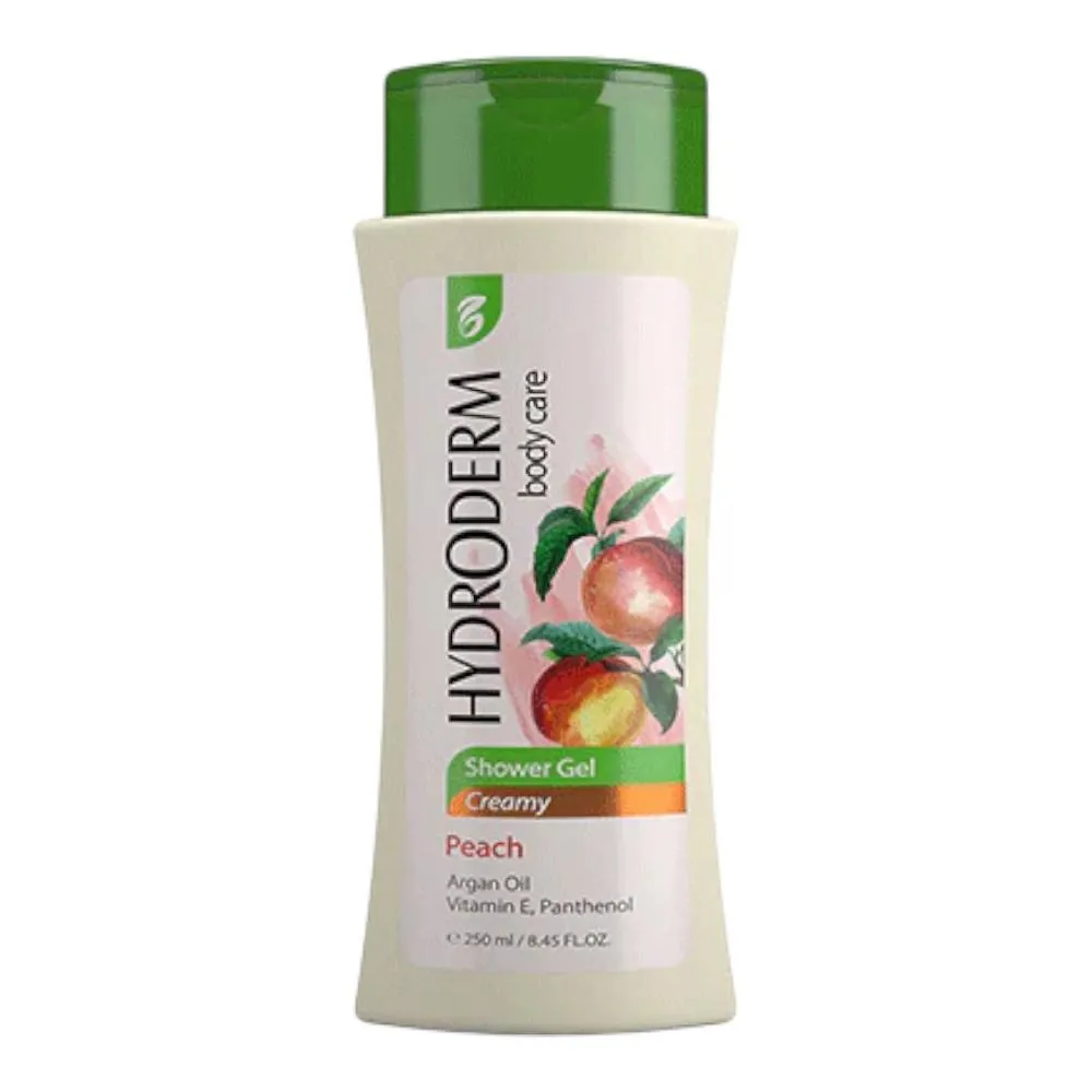 Hydroderm Body Care Peach &amp; Argan Creamy Shower Gel - 250ml 250ml