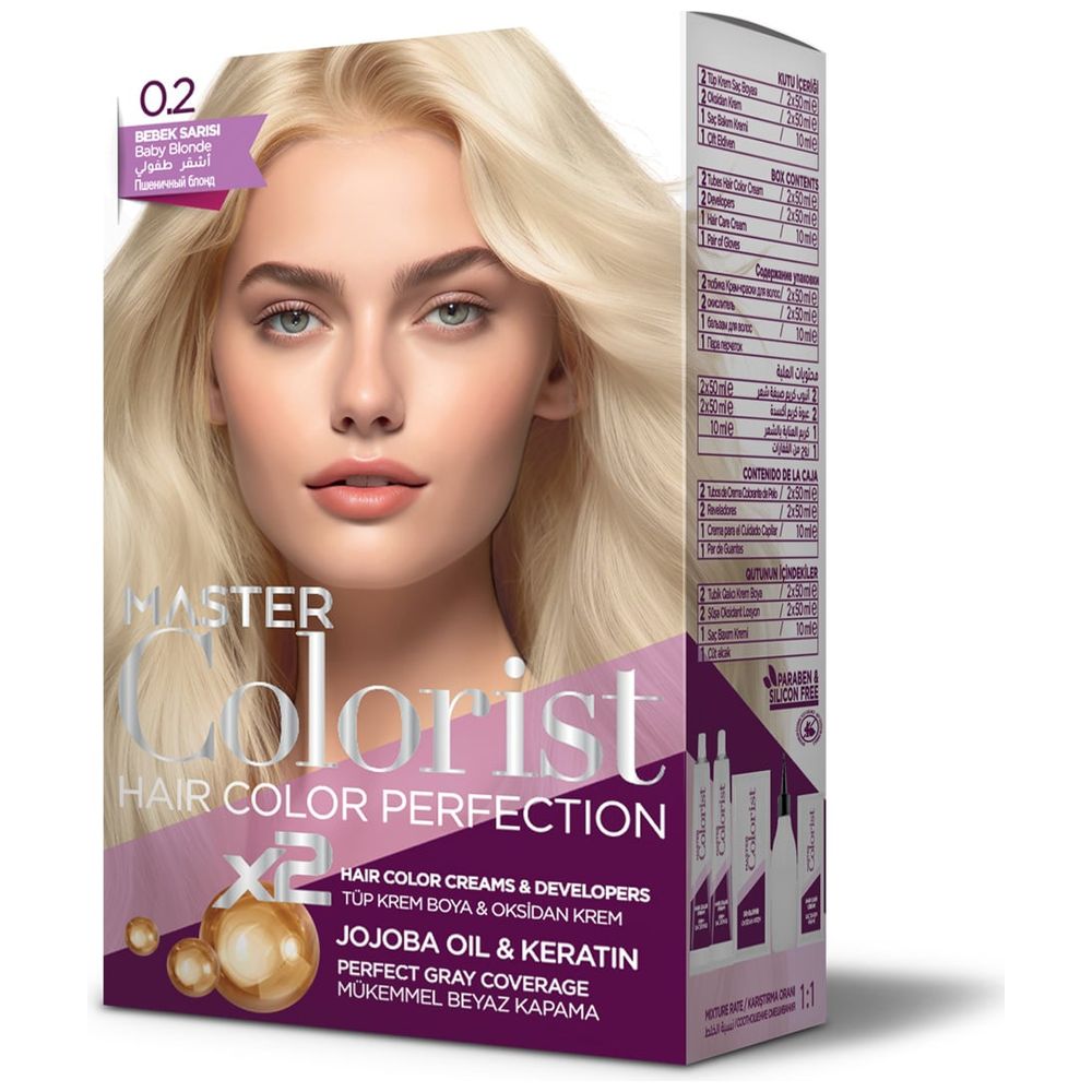 Master Colorest Hair Colour, 0.2 - Baby Blonde
