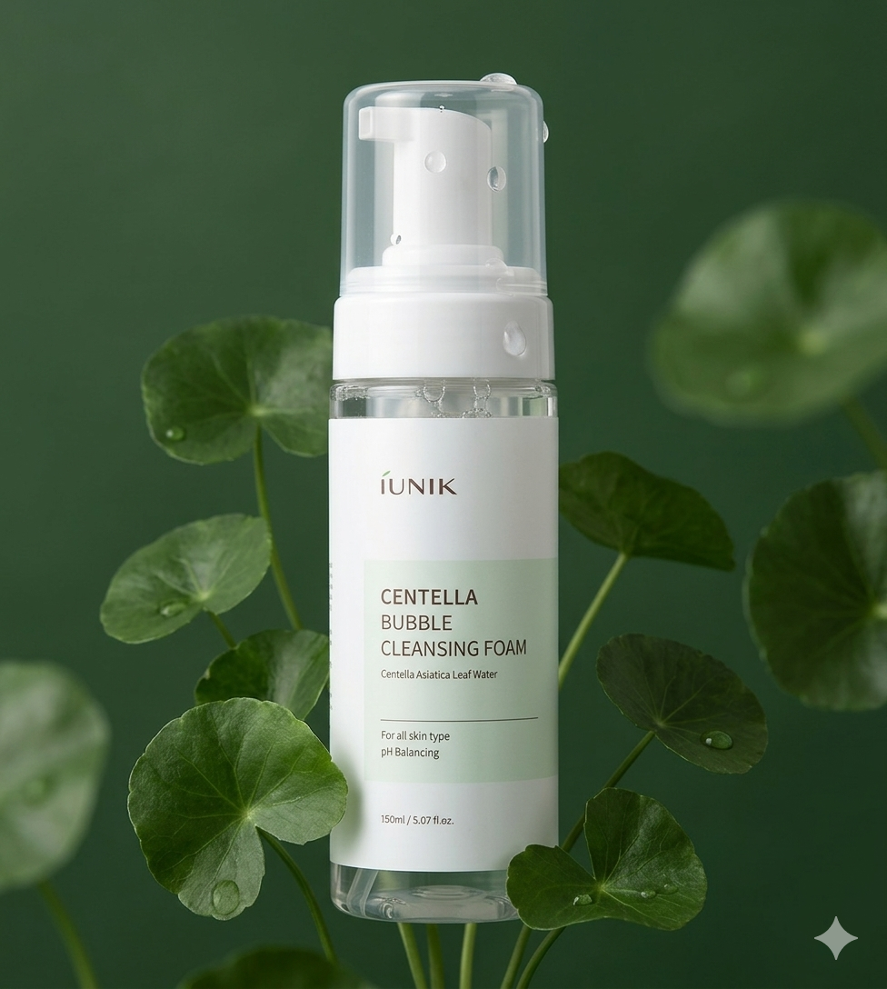 Iunik iUNIK Centella Bubble Cleansing Foam ايونيك رغوة تنظيف سنتيلا 150ml