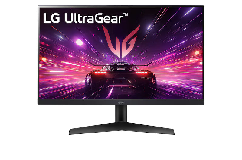 LG LG UltraGear 24GS60F-B 24″ Gaming Monitor – Full HD IPS 180Hz Refresh, 1ms Response, NVIDIA G-SYNC® Compatible & AMD FreeSync™, HDR10, HDMI & DisplayPort 24 inch FHD 180Hz