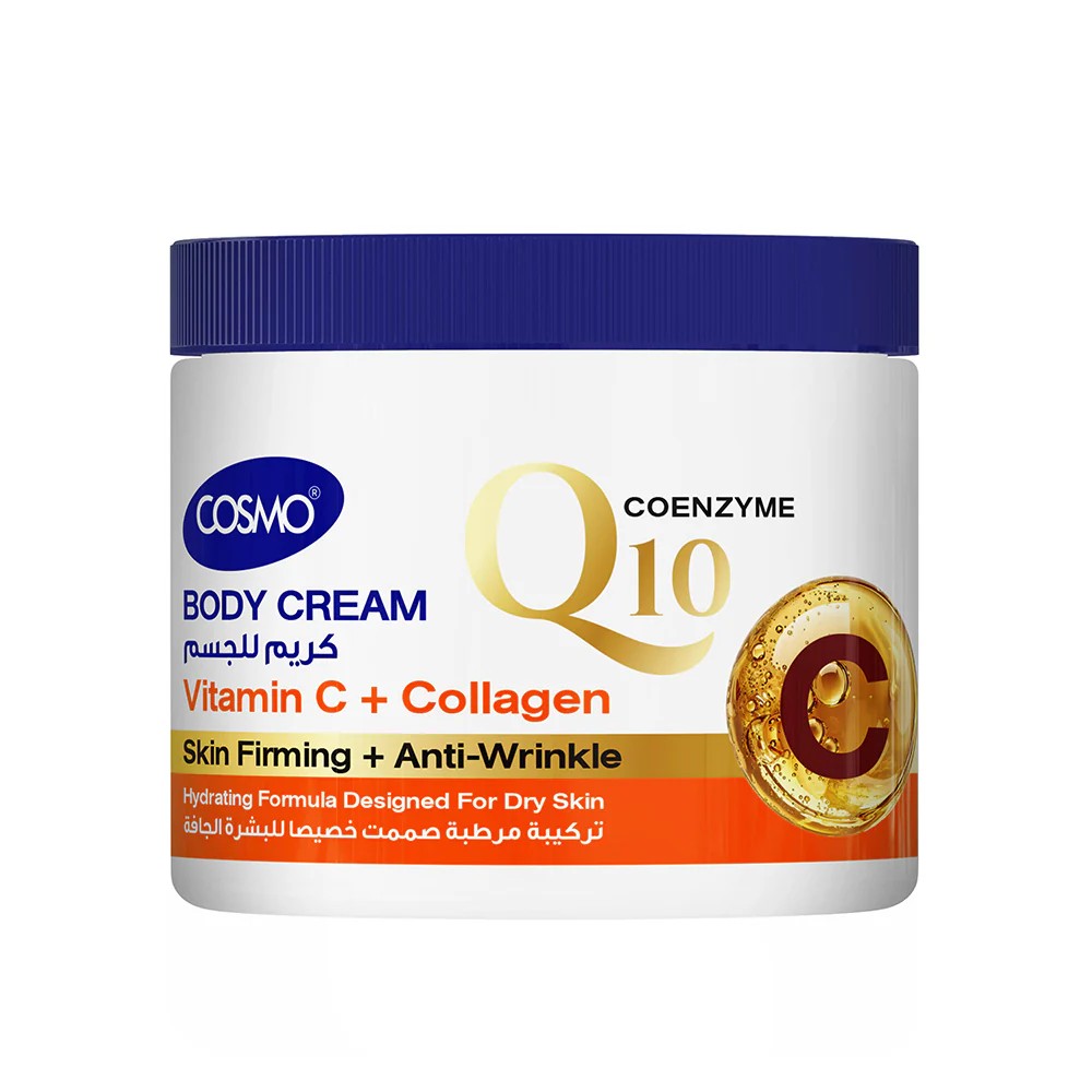 COSMO COSMO Q10 Vitamin C + Collagen Body Cream for dry skin 400ml 400ml