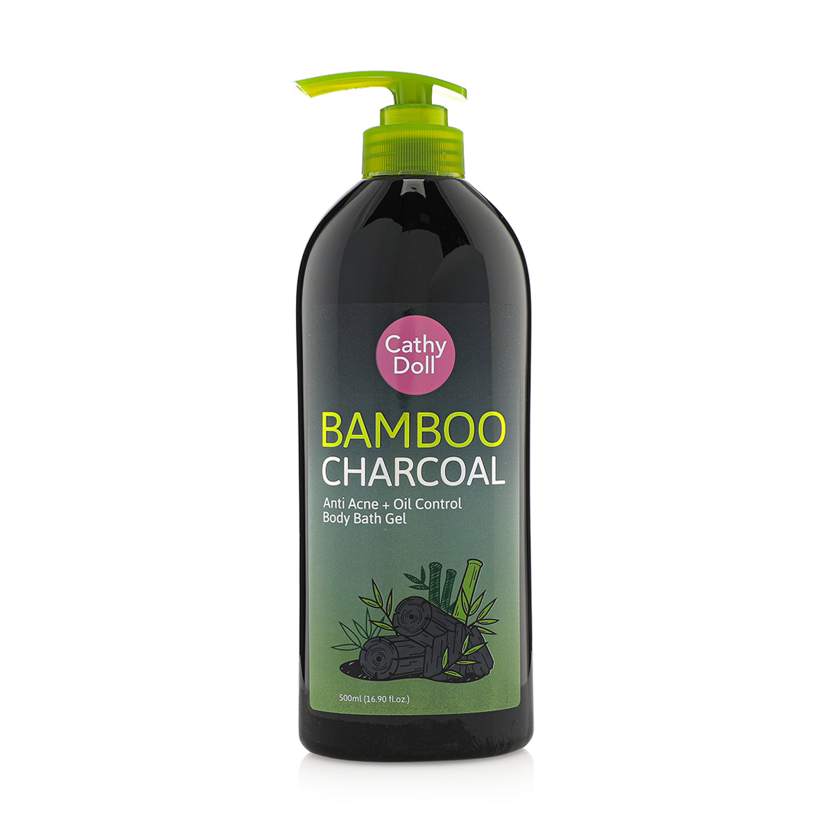 CATHY DOLL CATHY DOLL BAMBOO CHARCOAL BODY BATH GEL - 500ML 500ml