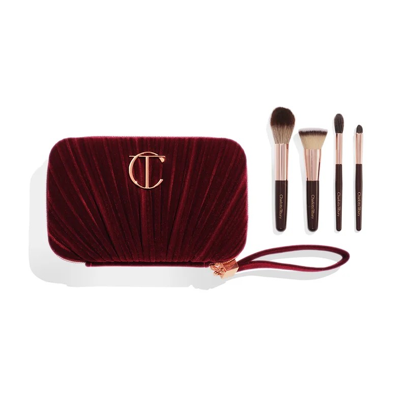 CHARLOTTE TILBURY Hollywood Mini Brush Set - 4 MINI MAKEUP BRUSH