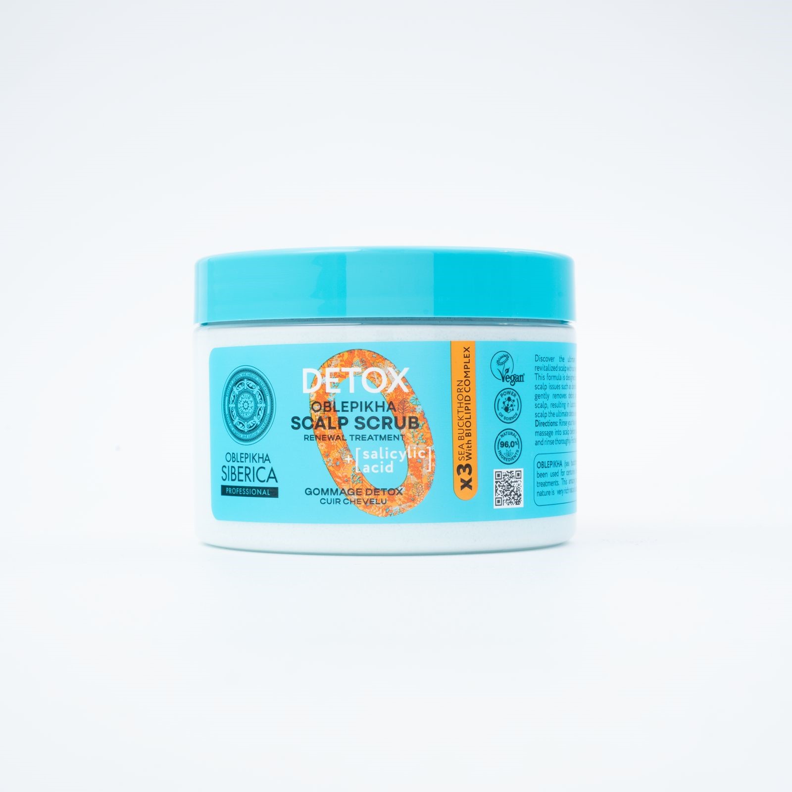 NATURA SIBERICA Detox Oblepikha Scalp Scrub For all hair types 300ml 300ml