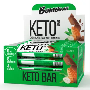 bombbar Bombbar Buy Keto Bombbar 40 With Chocolate Barfet With Almonds 40 g chocolate parfait with almonds weight: 40g