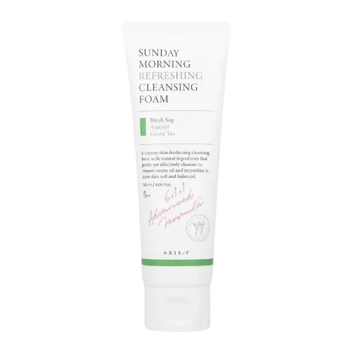 axisy Axisy Sunday Morning Fresh Foam Cleanser 120 ml capacity: 120ml