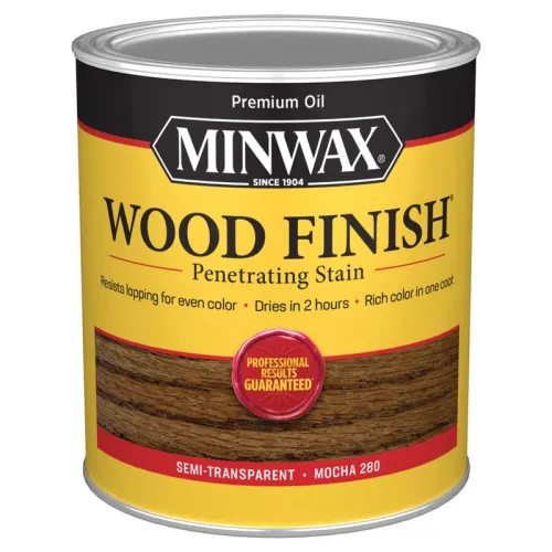 Minwax Minwax 700194444 Wood Finish Wood Stain 946ml Mocha 280 Semi-Transparent capacity: 946ml